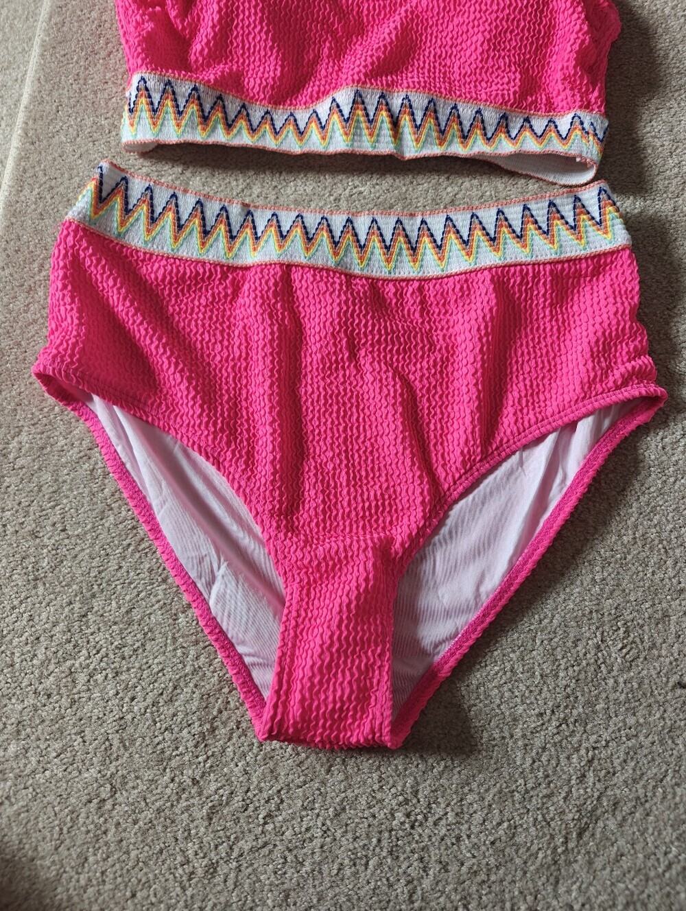 DACI Hot Pink Bikini High Rise - Picture 2 of 12